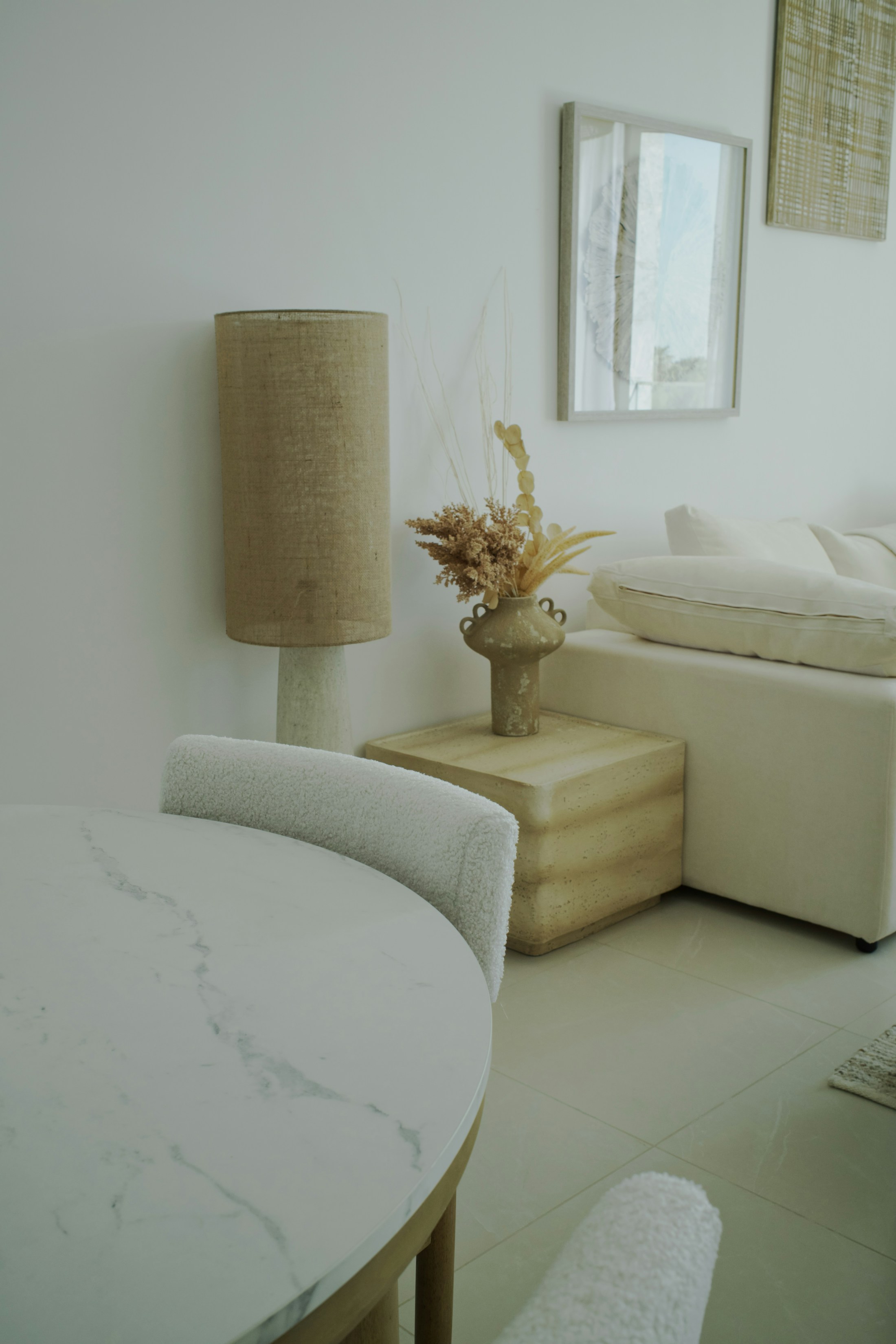 Warm neutral residential interior